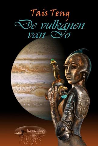 Coverbild des Buches zeigt Saturn und davor eine Art Mensch aus Metall.